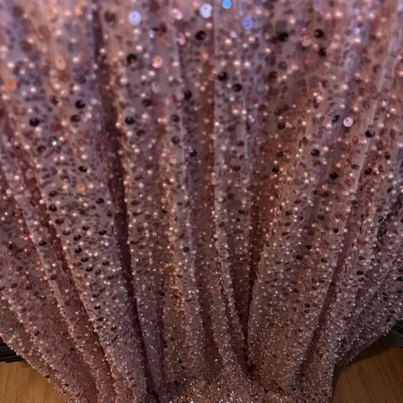 (89) ❤️ BNWT MAC DUGGAL EMBELLISHED PLUNGE NECK SLEEVELESS TRUMPET GOWN #68… - Picture 9 of 11